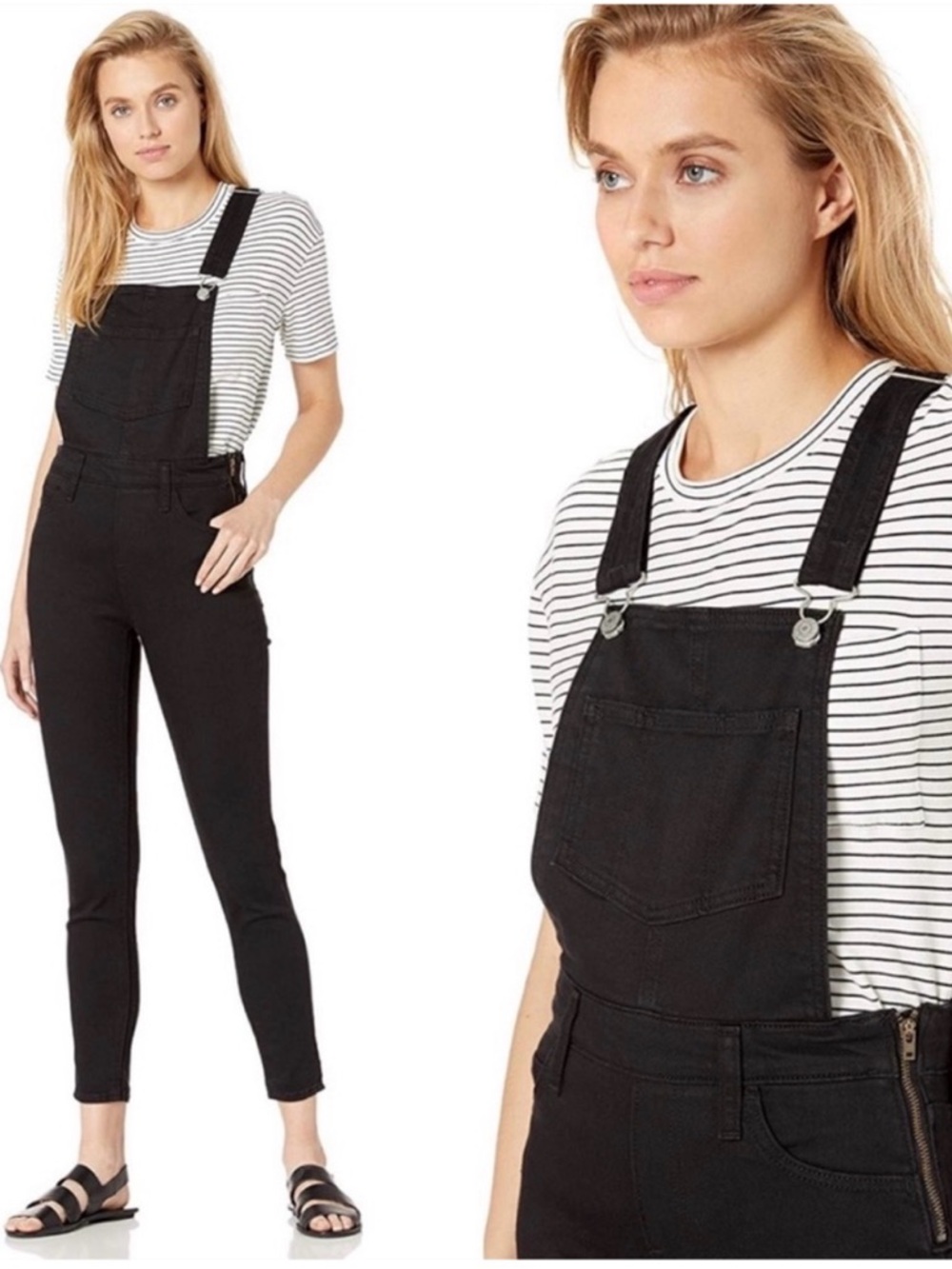 Levi's | Black Skinny Overalls Sz 31